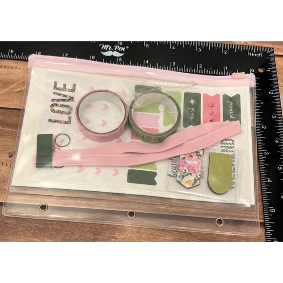 Journal Kit With Pencil Pouch & Accesso For Note-Taking & Crafting Hj182400-2 - Picture 2 of 3